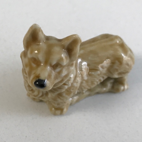 Vintage Wade of England Whimsies Tan Corgi Dog Figurine - Picture 5 of 5